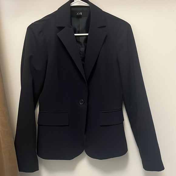 One button Black Blazer Jacket in size S/P - Picture 4 of 4